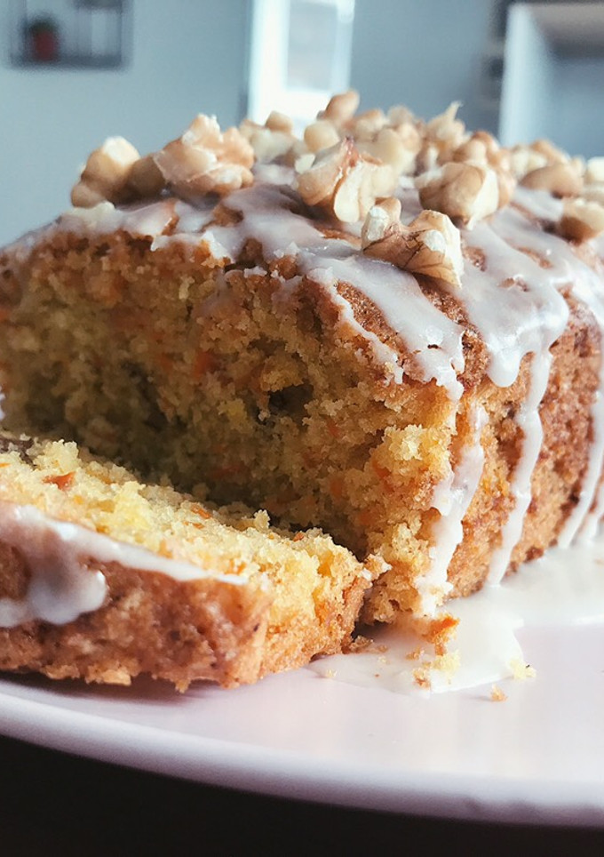 Una foto de Carrot cake