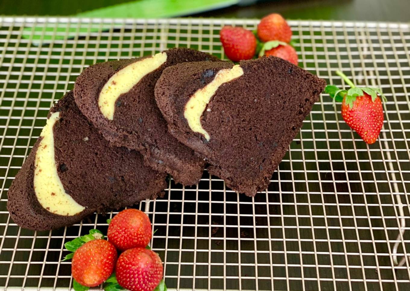 Choco cheese butter cake