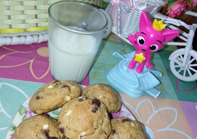 Resep Chewy Cookies 🍪 Anti Gagal