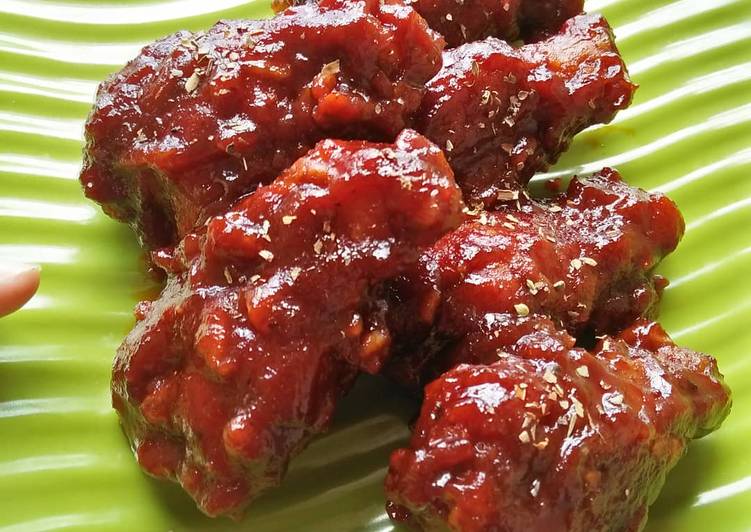 Cara Memasak Korean Spicy Chicken (Yangnyeom Tongdak ala @travfo) Anti Ribet!