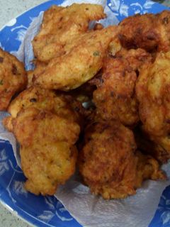 Una foto de Ricos buñuelos de bacalao