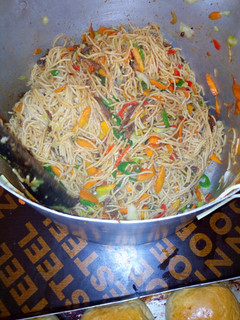 A picture of Suya jolof pasta.
