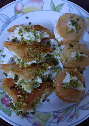 صورة لوصفة وربات ونهش بالقشطة 🤤
