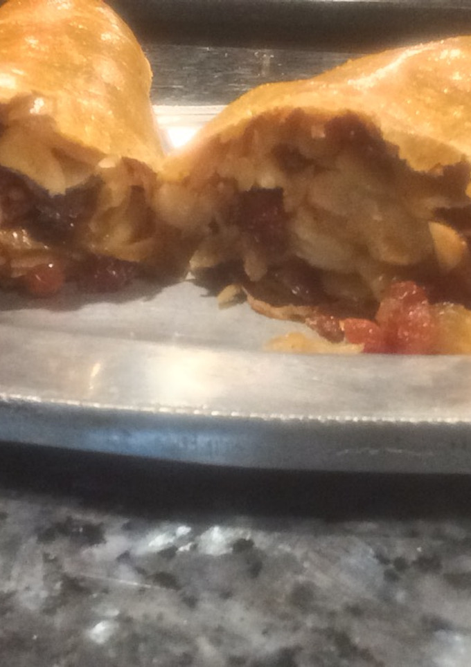 Una foto de Strudel de manzana muy fácil