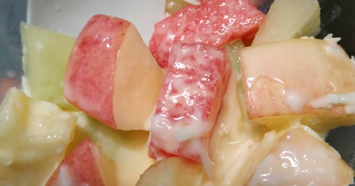 Resep Salad Buah Simple Oleh Dera Nurul Yusuf Cookpad