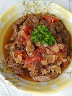 番茄燉牛肉〞快鍋15分鐘燉軟軟 的食譜成品照片