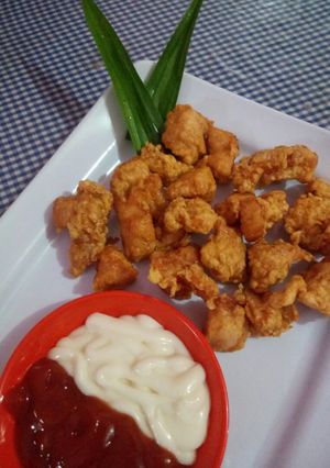 Foto resep Chicken popcorn
