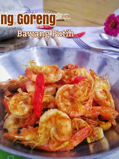 Foto resep Udang Goreng Bawang Putih