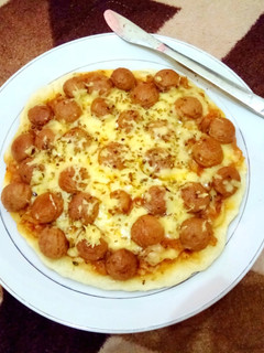 Foto resep 4. Pizza Sosis Sederhana