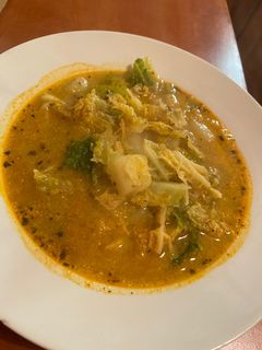Vegán frankfurti leves recept fotója