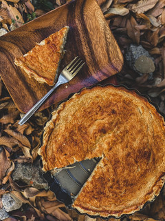 A picture of Giuliana’s Homemade Buco Pie.