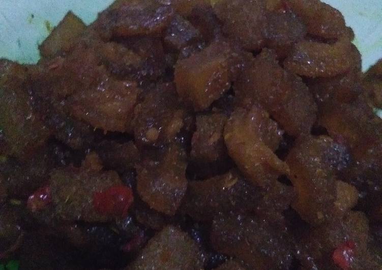 Resep Kikil Pedas yang simpel