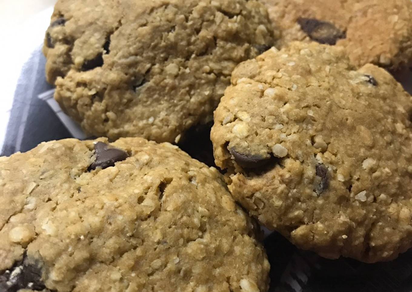 Galletas de avena y chocolate