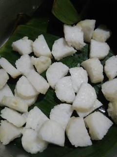 Foto resep Lontong kukus aroma daun pisang