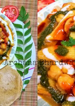 A picture of Raw Mango Pasta Curry.