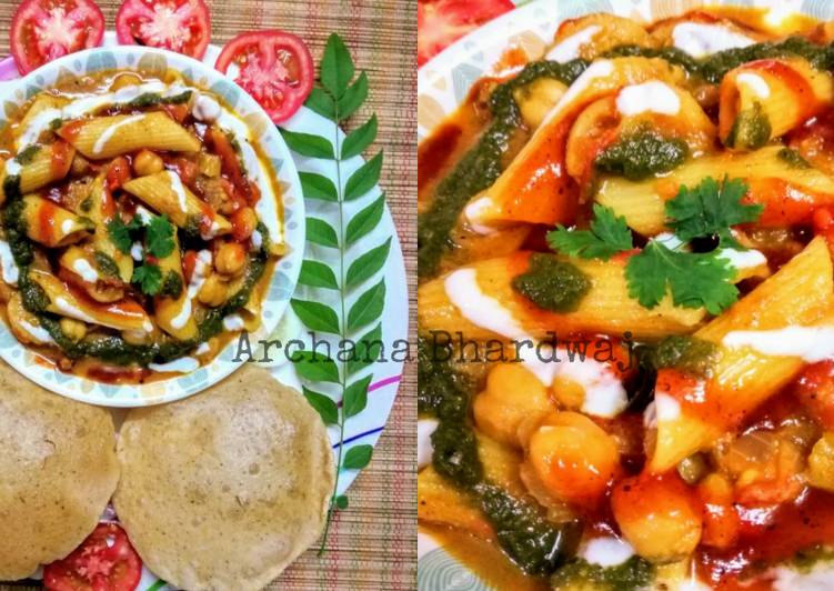 Recipe of Ultimate Raw Mango Pasta Curry