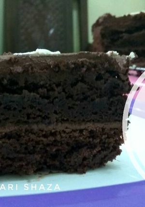 Foto resep Super Moist Dark Chocolate Cake,, iritt,,No DCC,,