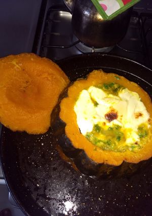 Una foto de Zapallo relleno