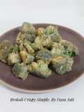 Brokoli Crispy Untuk Finger Food MPASI 1Th+ & Cemilan Dewasa