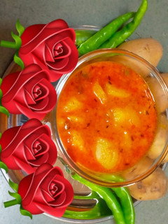 स्पेशल आलू दही की सब्जी (special aloo dahi ki sabzi recipe in Hindi) रेसिपी मुख्य फोटो