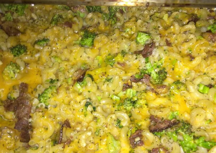 Recipe of Speedy Bacon broccoli cheesy mac