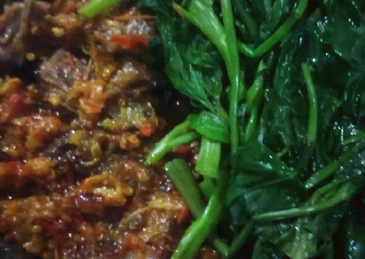 Resep Igaa Sapi Penyet Level Pedas, Enak Banget