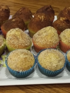 Kürtöskalács muffin recept fotója