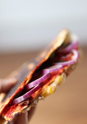 A picture of Tortilla wrap hack 🍕.