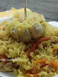 Pilaf de pollo (Arroz con pollo y especias)