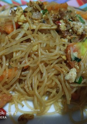 Foto resep Bihun goreng rendang