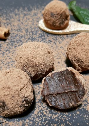 Une photo de Les truffes au chocolat