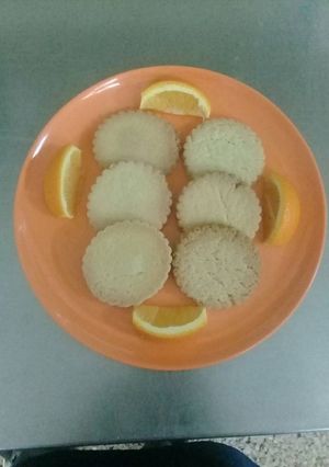 A picture of Orange flavoured cookies #cookiescontest#.
