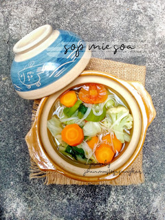 Foto resep 11. sop mie soa