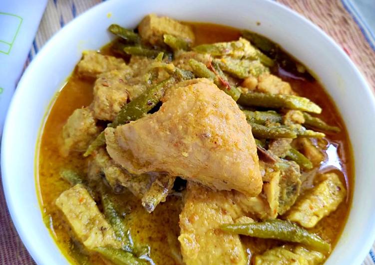 Resep Gulai Ayam dan Buncis Anti Gagal