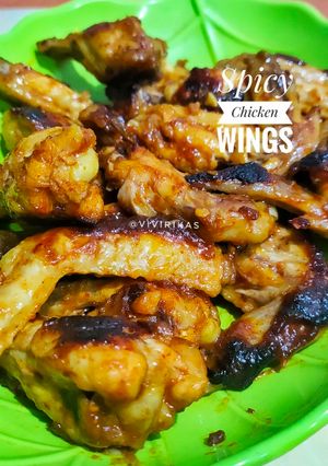 Foto resep Spicy Chicken Wings Ala Resto versi rumahan
