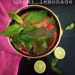 Qomi lemonade A picture of Qomi lemonade.