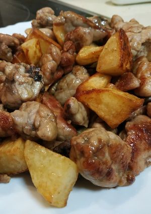 Una foto de Mollejas de cordero estilo Dani García