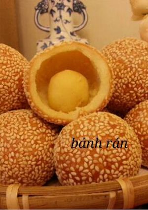 Hình của món Bánh rán lúc lắc.