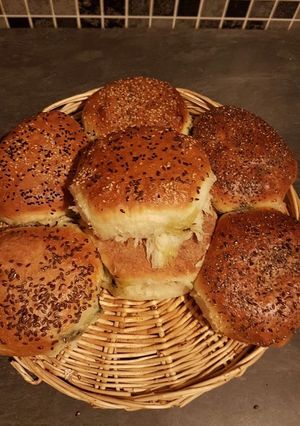 صورة لوصفة خبيزات محشيين بالسبانخ(سلق) والجبن