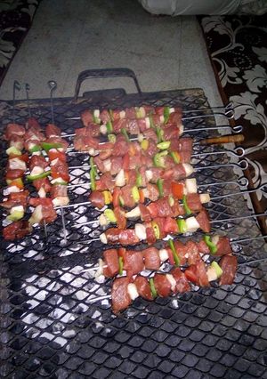 صورة لوصفة شواء على الفحم