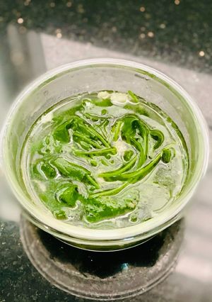 Hình của món Canh Rau Má Nấu Thịt Bằm.