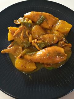 Una foto de Calamares con "majao"
