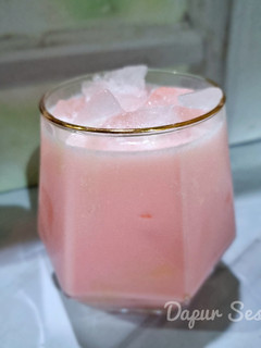 Foto resep Es Pink Lava