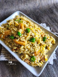 Foto resep Nasi Goreng Ayam Cabe Ijo
