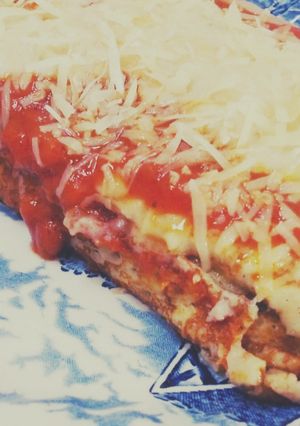 Una foto de Canelones de espinaca y ricota