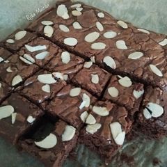 Shiny and Fudgy Brownies A picture of Shiny and Fudgy Brownies.
