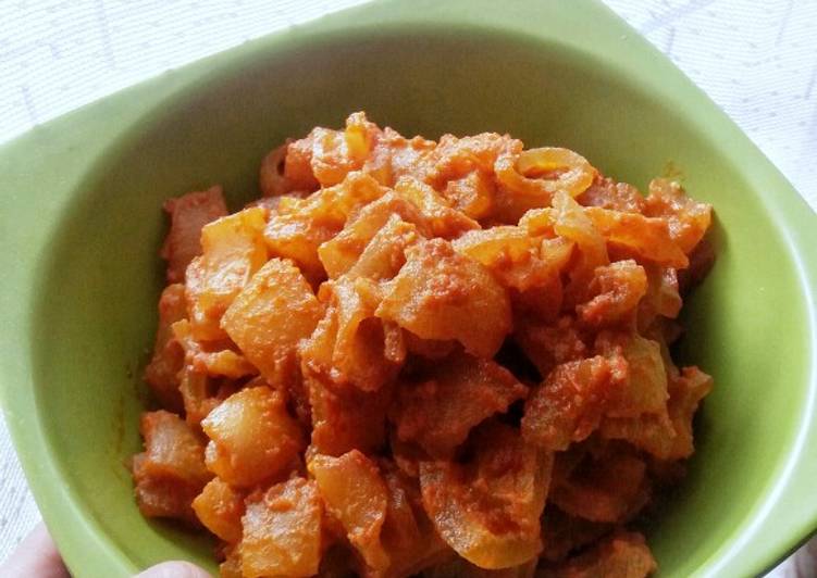 Resep Kikil Masak Merah yang enak