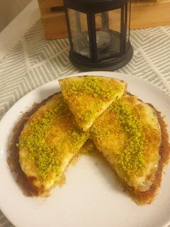 صورة لوصفة تارت الكنافة بالقشطة والجبن