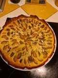 Easy Plum and Almond Cream Tart