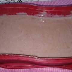 Una foto de Crema de maicena de chocolate
